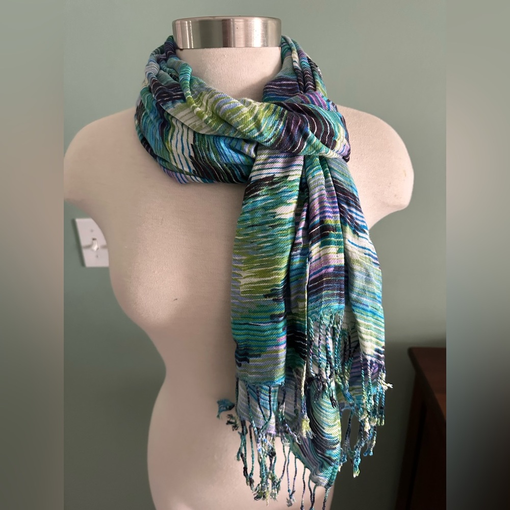 Forever 21 Colorful Scarf - Picture 2 of 6